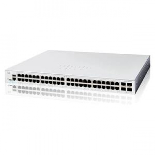 Cisco Catalyst switch C1300-48T-4X (24xGbE,4xSFP+,fanless) - REFRESH