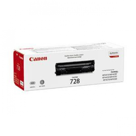 Canon toner CRG-728Bk / Black / 2100str.