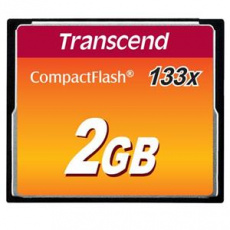 Transcend 2GB CF (133X) paměťová karta (MLC)