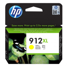 Inkoust HP 912 XL žlutá, 3YL83AE (825 str./ 5%)