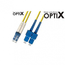 OPTIX LC-SC patch cord 09/125 1m duplex G657A 1,8mm