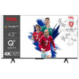 TCL 43T7B SMART TV 43" QLED/4K UHD/Direct LED/3xHDMI/USB/LAN/GoogleTV