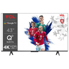 TCL 43T7B SMART TV 43" QLED/4K UHD/Direct LED/3xHDMI/USB/LAN/GoogleTV