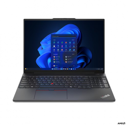 Lenovo ThinkPad E/E16 Gen 2 (AMD)/R7-7735HS/16"/WUXGA/32GB/1TB SSD/AMD int/W11H/Black/3R