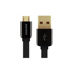 AVACOM MIC-120K kabel USB - Micro USB, 120cm, černá