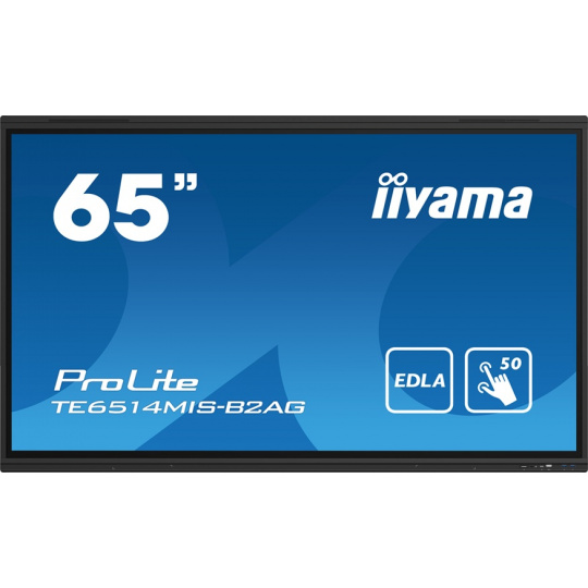 65" iiyama TE6514MIS-B2AG:VA,4K,50P,Google EDLA