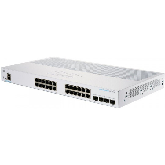 Cisco CBS350 Managed 24-port GE, 4x1G SFP - REFRESH