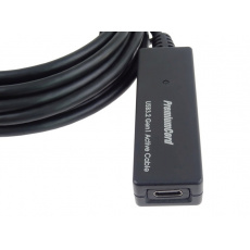 PremiumCord USB-C repeater a prodlužovací kabel Male-Female, 5Gbps 5m