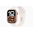 Apple Watch S10 Cell/46mm/Rose Gold/Sport Band/Light Blush/-S/M