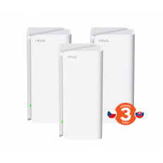 Tenda Nova MX15 Pro (3-pack) WiFi 6 AX5400 Mesh Gigabit system, 9x GLAN/GWAN, WPA3, VPN, CZ app