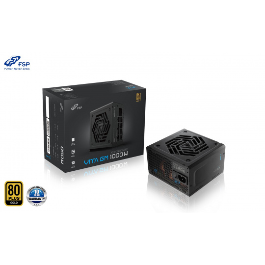 FSP VITA GM/1000W/ATX 3.1/80PLUS Gold/Modular/Retail