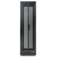 NetShelter AV 42U 600mm Wide x 825 Deep Enclosure with Sides and 10-32 Threaded Rails Black