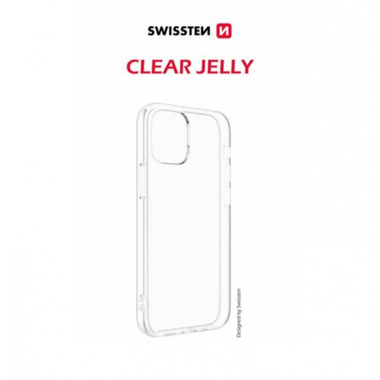 SWISSTEN CLEAR JELLY POUZDRO PRO IPHONE 16 PLUS TRANSPARENTNÍ