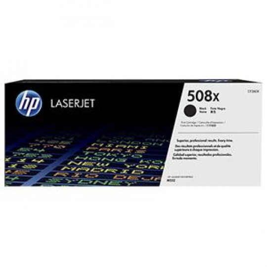 HP toner 508X/Black/12 500 stran