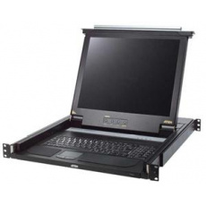 ATEN 17" LCD šuplík do racku, USB, PS/2, touch