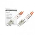 DIGITUS Fiber Optic Patch Cord, LC to LC, Multimode, OM1, 62.5/125 µ, Duplex Length 1m