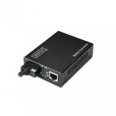 Digitus Media Converter, Singlemode, BiDi, WDM Gigabit Ethernet, Tx1310nm / Rx1550nm SC connector, Up to 80km