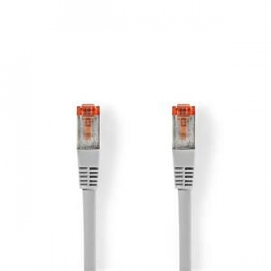 Nedis CCGB85221GY50 - Síťový Kabel Cat 6 S / FTP | RJ45 (8P8C) Zástrčka - RJ45 (8P8C) Zástrčka | 5 m | Šedá barva