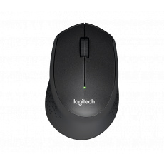 Logitech M330/Kancelářská/Optická/Pro praváky/1 000 DPI/Bezdrátová USB/Černá