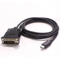 PremiumCord Kabel USB-C na DVI, FullHD@60Hz, 1,8m