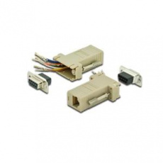 Digitus sériový adaptér,  RS 232 DB9, RJ45, Modular, DB9 F, RJ45 F