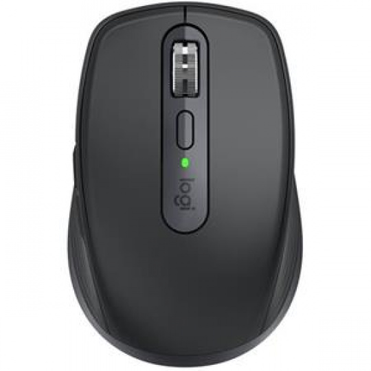 Logitech myš MX Anywhere 3S - bezdrátová/bluetooth/darkfield/6 tlačítek/8000dpi/usb-c/tichá/graphite