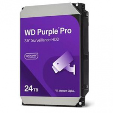 WD PURPLE PRO WD240PURP 24TB, SATA III 3.5", 512MB 7200RPM, 272MB/s, CMR