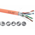 Instalacní kabel Solarix CAT6A STP LSOH B2ca-s1,d1,a1 500m/cívka SXKD-6A-STP-LSOH-B2ca