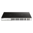 D-Link DGS-1210-24P, 24 PoE 10/100/1000 Base-T port + 4 TP/SFP Combo Ports