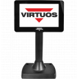 7" LCD barevný zákaznický displej Virtuos SD700F, USB, černý