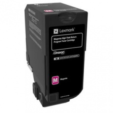 Lexmark CX725 Magenta High Yield Return Programme Toner Cartridge - 16 000 stran