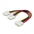 Digitus rozdvojka napájení Molex 4-pin -> 2x Molex 4-pin, délka 0,2m