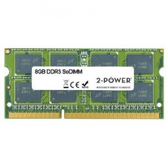 2-Power 8GB MultiSpeed 1066/1333/1600 MHz DDR3 SoDIMM 2Rx8 (1.5V / 1.35V) (DOŽIVOTNÍ ZÁRUKA)