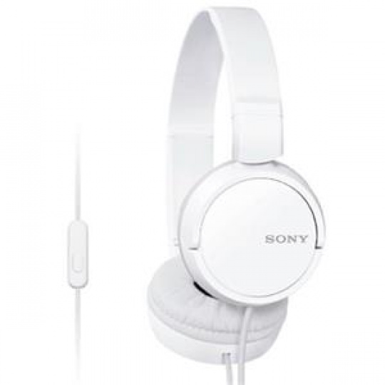 SONY MDR-ZX110AP Uzavřená sluchátka na uši - White