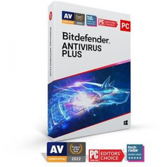 Bitdefender Antivirus Plus 1 zařízení na 3 roky