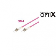 OPTIX LC-LC Optický patch cord 50/125 0,5m OM4 Duplex