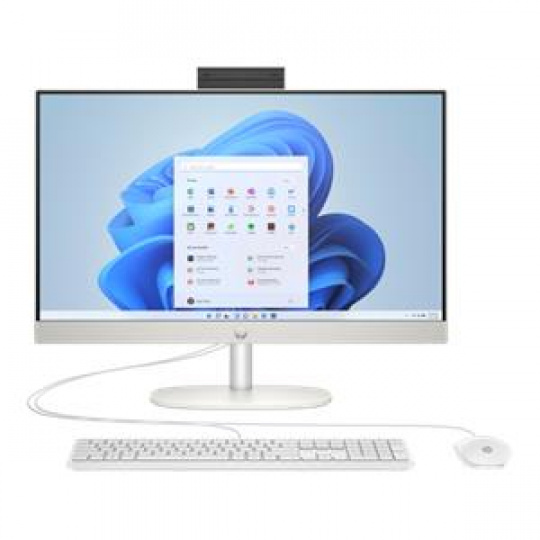 HP AIO 24-cr1006nc/24'' IPS FHD AG touch/Ultra5-125U/32GB/1TB SSD/Intel Graphics/5xUSB/1xHDMI/RJ45/WIN 11 Home/White