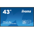 43" iiyama LH4341UHS-B2:IPS,4K UHD,500cd,repro