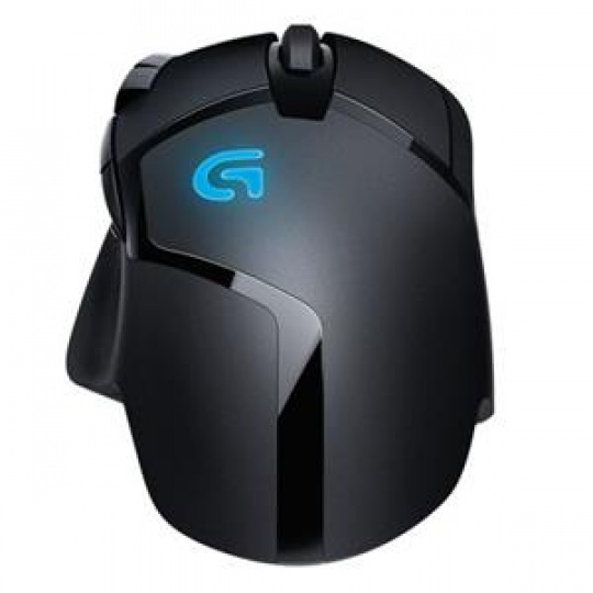 Logitech myš Gaming G402 Hyperion Fury, laserová, 8 tlačítek, černá, 240-4000dpi