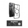 SWISSTEN POUZDRO CLEAR JELLY MagStick METALLIC PRO IPHONE 11 ČERNÉ