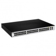 D-Link DGS-1210-48 Smart switch, 48x GbE, 4x RJ45/SFP, fanless