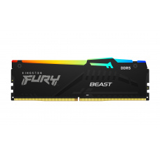 Kingston FURY Beast EXPO/DDR5/16GB/6000MHz/CL36/1x16GB/RGB/Black