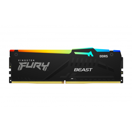 Kingston FURY Beast EXPO/DDR5/16GB/6000MHz/CL36/1x16GB/RGB/Black