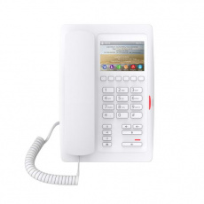 Fanvil H5 hotelový IP bílý telefon, 2SIP, 3,5" bar. displ., 6 progr. tl., USB, PoE