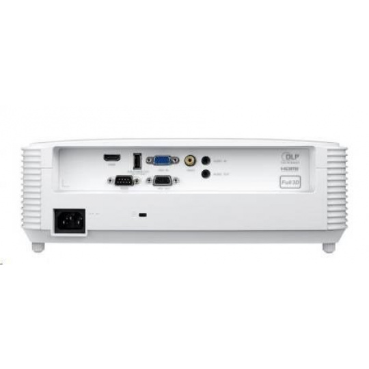 Projektor Optoma H117ST DLP, FULL 3D, WXGA, 3 800 ANSI, HDMI, VGA, RS232, 10W repro