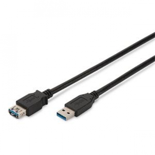 Digitus Prodlužovací kabel USB 3.0, typ A M / F, 3,0m, kompatibilní s USB 3.0, bl