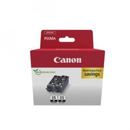 Canon cartridge PGI-35Bk Black (PGI35BK) Twin pack / 2x Black / 2x9,3ml