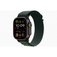 Apple Watch Ultra 2/49mm/Black/Sport Band/Dark Green Alpine/Medium