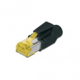 Digitus Modulární zástrčka CAT 6A RJ45, Hirose TM31 8P8C, stíněná, pro kulatý kabel, vč. krytky