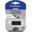 VERBATIM Store 'n' Go PinStripe 32GB USB 3.0 černá